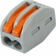 Клемма 2-конт (аналог WAGO) 32А 250V 0.8-2.5 (4.0)кв.мм (100)