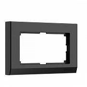 Werkel Stark W0081808 Рамка для двойной розетки (черный) 