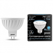 MR16 LED 7.0W GU5.3 4100K Gauss  (10/100)
