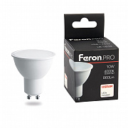 Feron PRO LED MR16 10W GU10 4000K LB-1610 Лампа светодиодная