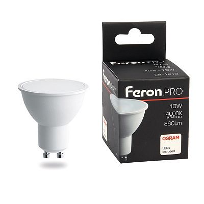 Feron LED MR16 10W GU10 4000K LB-1610 Лампа светодиодная