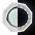 Ecola GX53 H4 Glass LD5312 Стекло 8-угольник с прямыми гранями с подсветкой хром-матовый 38x133 Светильник