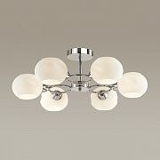 ODEON LIGHT 4548/6C COMFI LN21 063 хром, белый Люстра потолочная E14 6*40W 220V PENELOPA