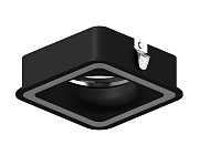 Насадка передняя 70*70mm N7716 SBK черный песок 70*70mm H26mm Out2mm MR16