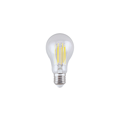 Ecola classic LED Premium 13.0W A65 220-240V E27 2700K 360°  filament прозр. нитевидная 120*65 Лампа светодиодная