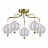 Люстра Lumion 4459/5C COMFI LN20 101 золотой, белый Люстра потолочная E27 5*60W 220V JULIET