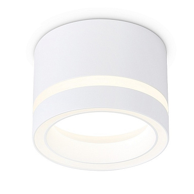 Ambrella TN5245 WH белый GX53 max 12W D85*62 Светильник накладной
