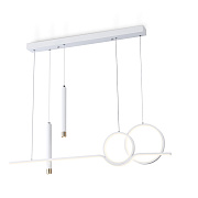 Ambrella FL5393/5 WH белый 3000K/4200K/6400K+4200K 62W 1000*75*1200 (ПДУ ИК) распродажа