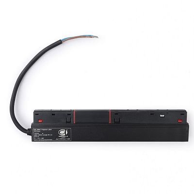 Ambrella Блок питания внутренний с вводом питания для шинопровода Magnetic GL3661 BK черный блок IP20 100W 48V 225*45*23