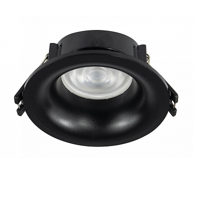 Светильник ZOOM MR16 круг чёрный, D85*75*40