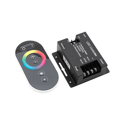 SWG Контроллер для RGB Led controller touch DELUCE 24А, 12/24 Вт RF-RGB-S-24A