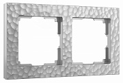 Рамка на 2 поста Werkel Hammer (серебряный) W0022406