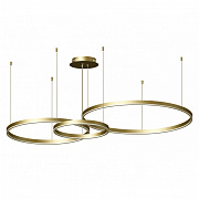 Kink Light 08223,33P(4000K) Подвес димм. Тор мат.золото d80+60+40 (4000К)