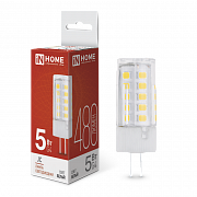 IN HOME LED-JC 5Вт 12В G4 4000К 480Лм Лампа светодиодная