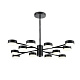 Люстра Lumion GX53*12 TORINA черный