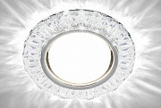 MaxLight CRYSTAL LED 13 GX53, ограненное стекло, GX53, прозрачный Светильник потолочный с диодной подсветкой
