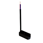 Arte Lamp Коннектор для ввода питания для шинопровода RAPID черный A615106