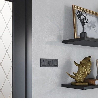 Werkel Hammer W0032408 Рамка на 3 поста (черный)