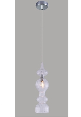 Светильник подвесной IRIS SP1 A TRANSPARENT CRYSTAL LUX 