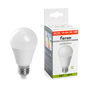 Лампа низковольтная 12W 12/24V E27 4000K A60 (LB-193) (Feron)