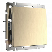 Werkel W1110010 Выключатель одноклавишный (шампань рифленый)