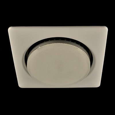 Ecola GX53 H4 Square белый Светильник квадратный