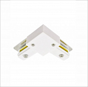 Feron Коннектор угловой для шинопровода, белый, LD1001