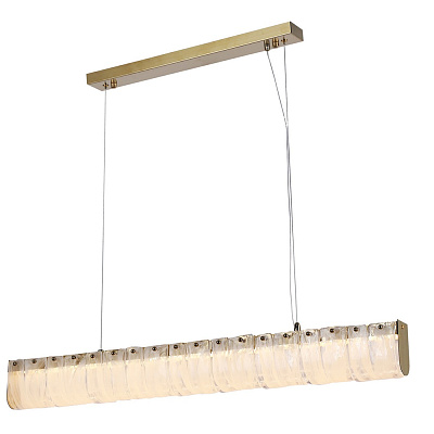 Kink Light 07599-90L,36 Люстра Гэлли латунь w90*8 h200 Led 32W (3000K)