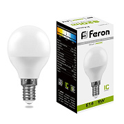 globe LED 9W E14 4000K G45 LB-550 Feron