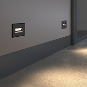 Встраиваемая LED подсветка MRL LED 1109 чёрный IP65