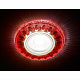 Ambrella S305 RD хром/красный хрусталь/MR16+3W(LED COLD) Светильник
