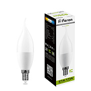 Свеча на ветру LED 11.0W E14 4000K LB-770 Feron