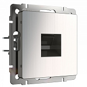 Werkel W1181002 Розетка Ethernet RJ-45 (глянцевый никель)