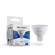 Voltega Светодиодная лампа Simple MR16 6W 40000K 110° GU5.3 DIM Maytoni