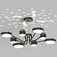 Svk-Lighting 60496/4+4 BK+FGD Светильник LED 132W 3000-6000K БЕЗ ПДУ