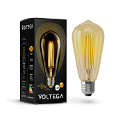 Voltega Светодиодная лампа Loft Led  ST64 6W 2800K E27