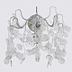 Бра TENERIFE AP2 SILVER  CRYSTAL LUX