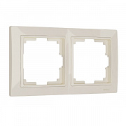 Werkel W0022003 Рамка на 2 поста (слоновая кость, basic)