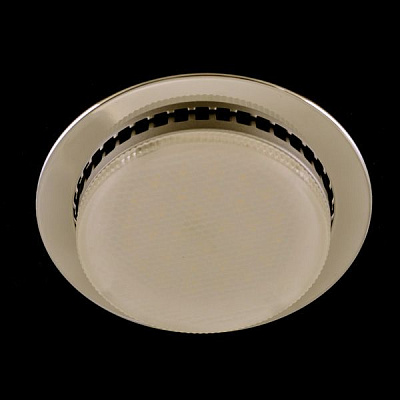 Ecola Light GX53-H6 хром Светильник встраиваемый
