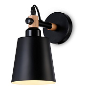 Ambrella Бра TR82213 BK/LW черный/светлое дерево E27 max 40W 230*130*190