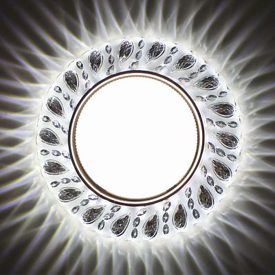 DIODTRADE GLAMUR GX5360 SMD 4200K прозрачный с подсветкой Светильник