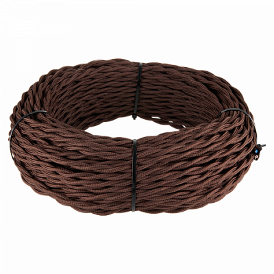 Werkel W6452314 Ретро кабель витой 2х2,5 (коричневый) 20 м