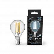 globe LED 13.0W E14 4100K Filament (1/10/50) Gauss Abc