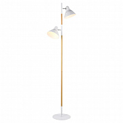 HIPER H089-2 2*Е27*60Вт WHITE/BROWN Торшер