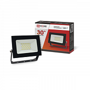 IN HOME сд СДО-7 30Вт 230В 6500К IP65 черный Прожектор