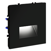 VOLTUM Подсветка светодиодная встраиваемая S70, (черный матовый)