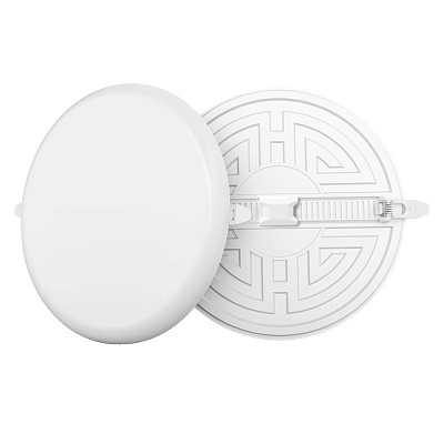 Apeyron Панель светодиодная 32W (24+8) безрам. 3 режима с регулируемым монтажным диаметром до 205мм 4000К  КРУГ