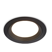 Светильник встраиваемый TN51802 BK черный GX53 max 15W D110*23