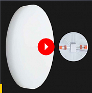 DIODTRADE Панель круглая LOFT 32W 4200K 3000ЛМ D220*50-180*40