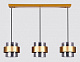 Ambrella TR3652/3 GD/SM золото/дымчатый E27/3  Подвес